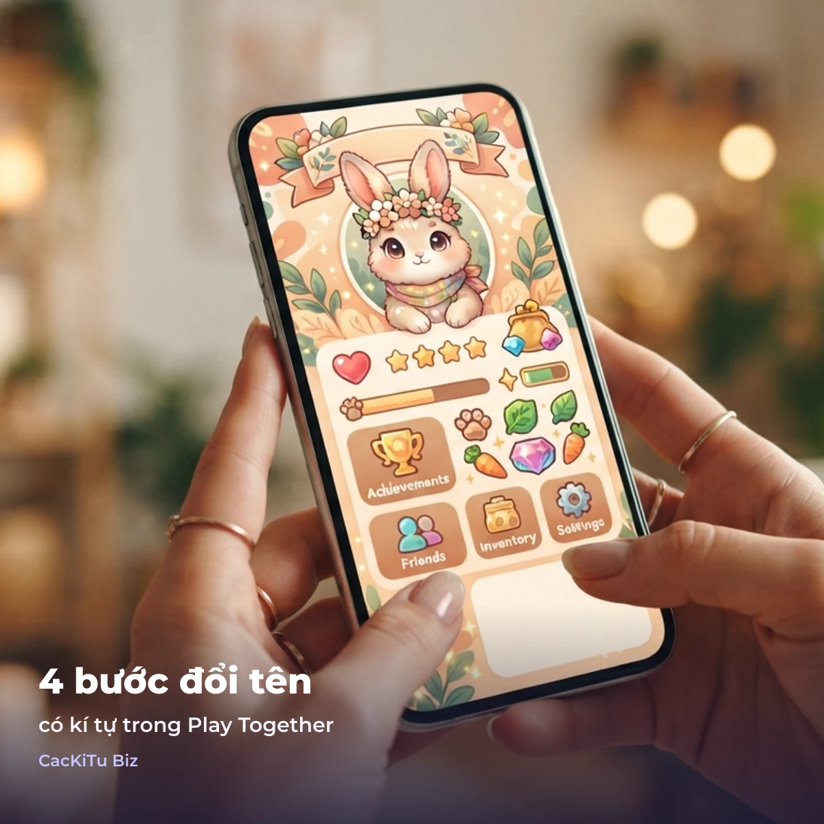 4 bước đổi tên có kí tự trong Play Together